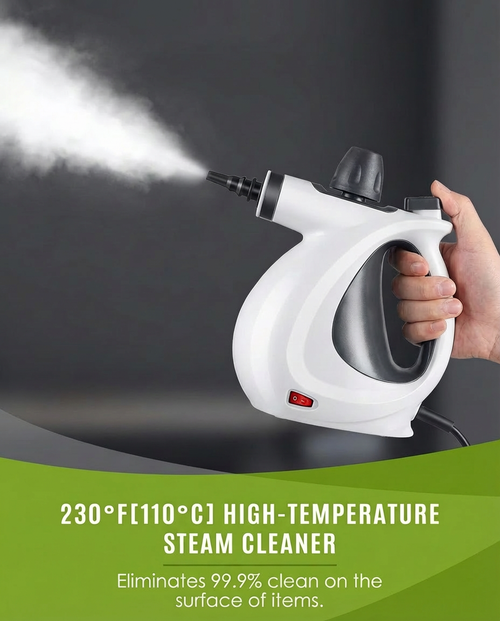 Le Marque Vapeur™ - Pressurized Steam Cleaner with 12 Accessories