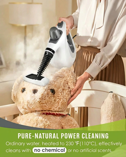 Le Marque Vapeur™ - Pressurized Steam Cleaner with 12 Accessories